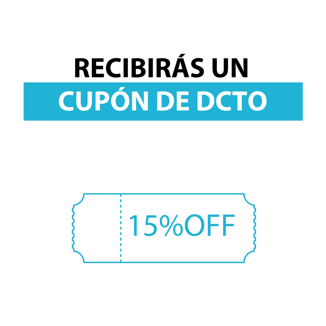 RECIBE UN CUPÓN DE DESCUENTO