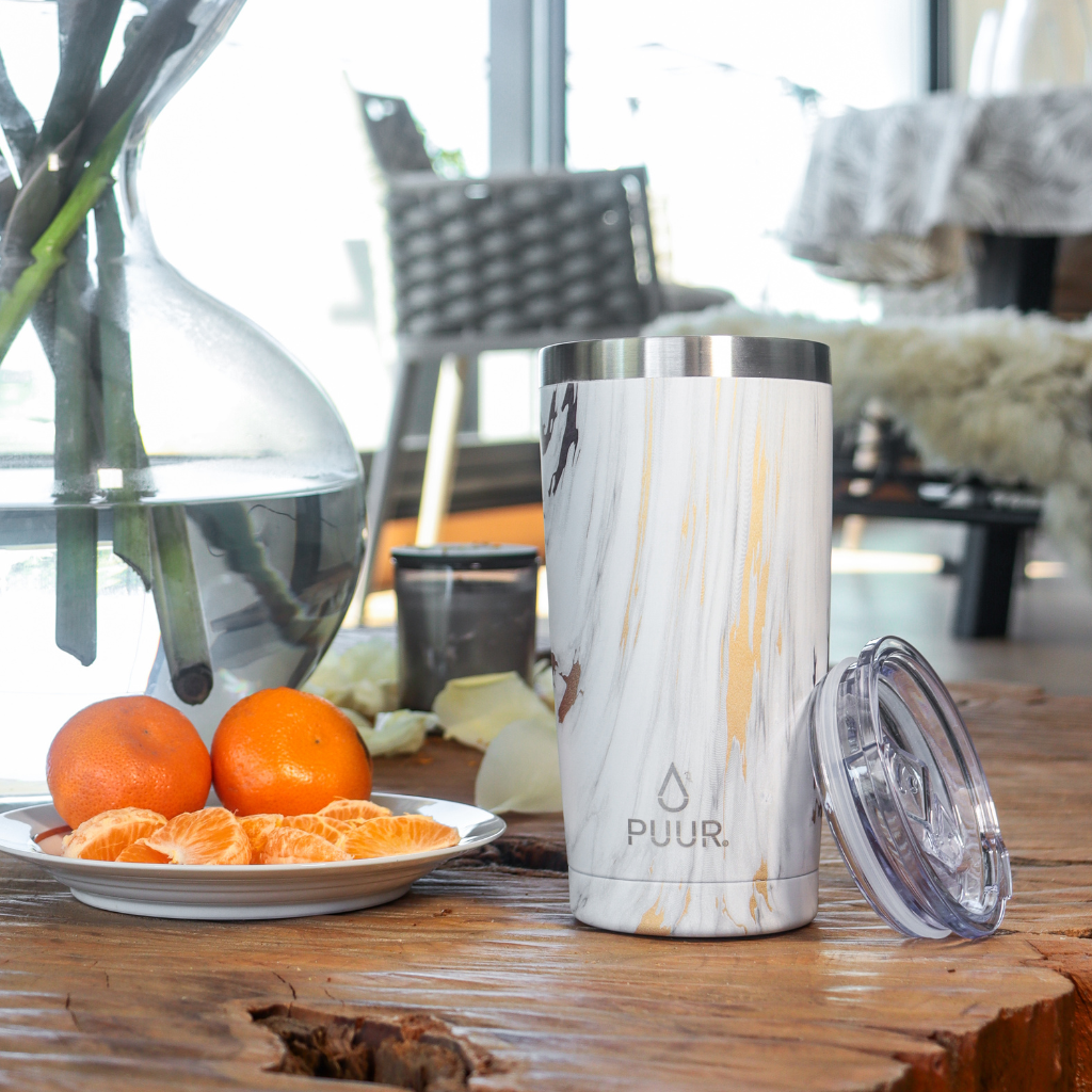 Vaso Gold Marble 500 ml