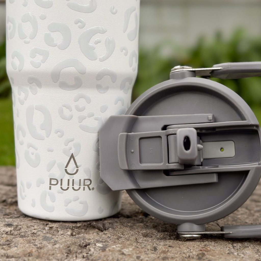 Mug White Panther Hermético 900 ml