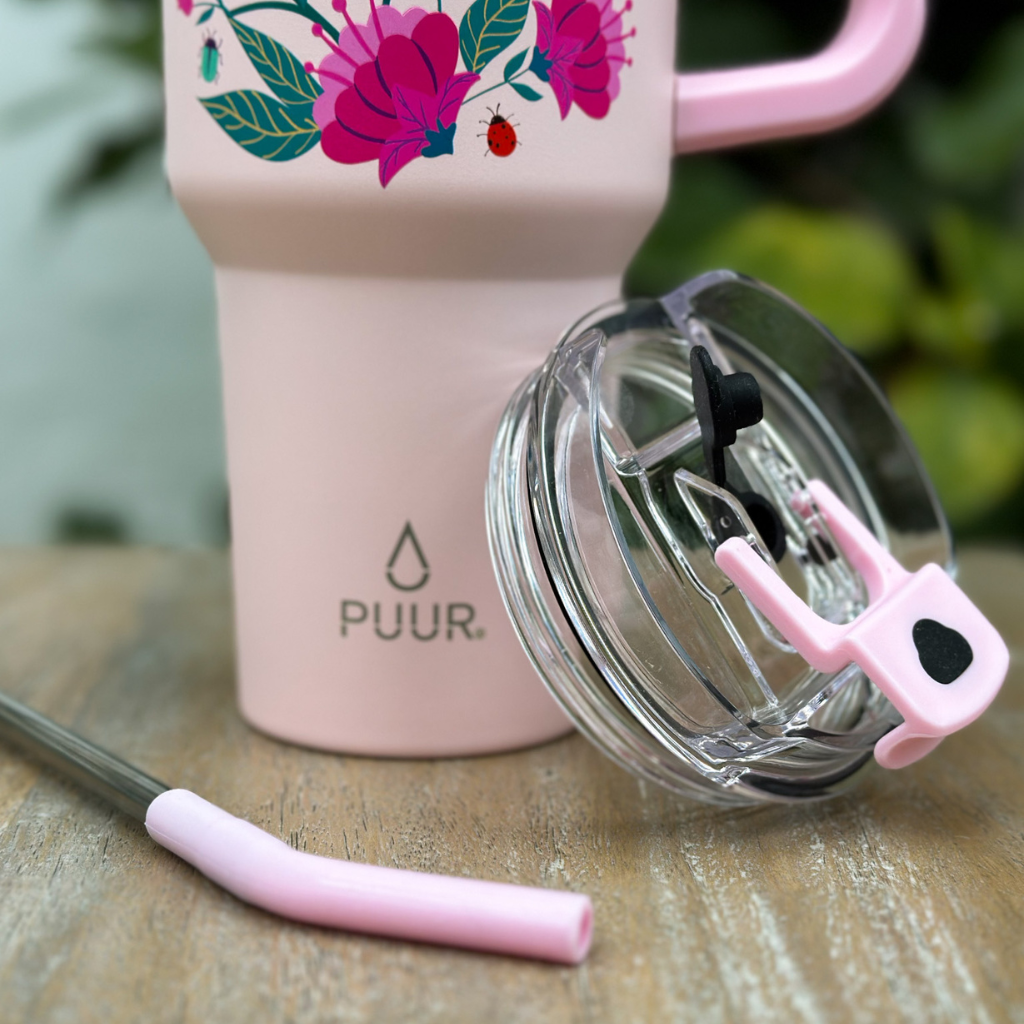 Tapa para Mug 1200 ml Lady Bug / Rose