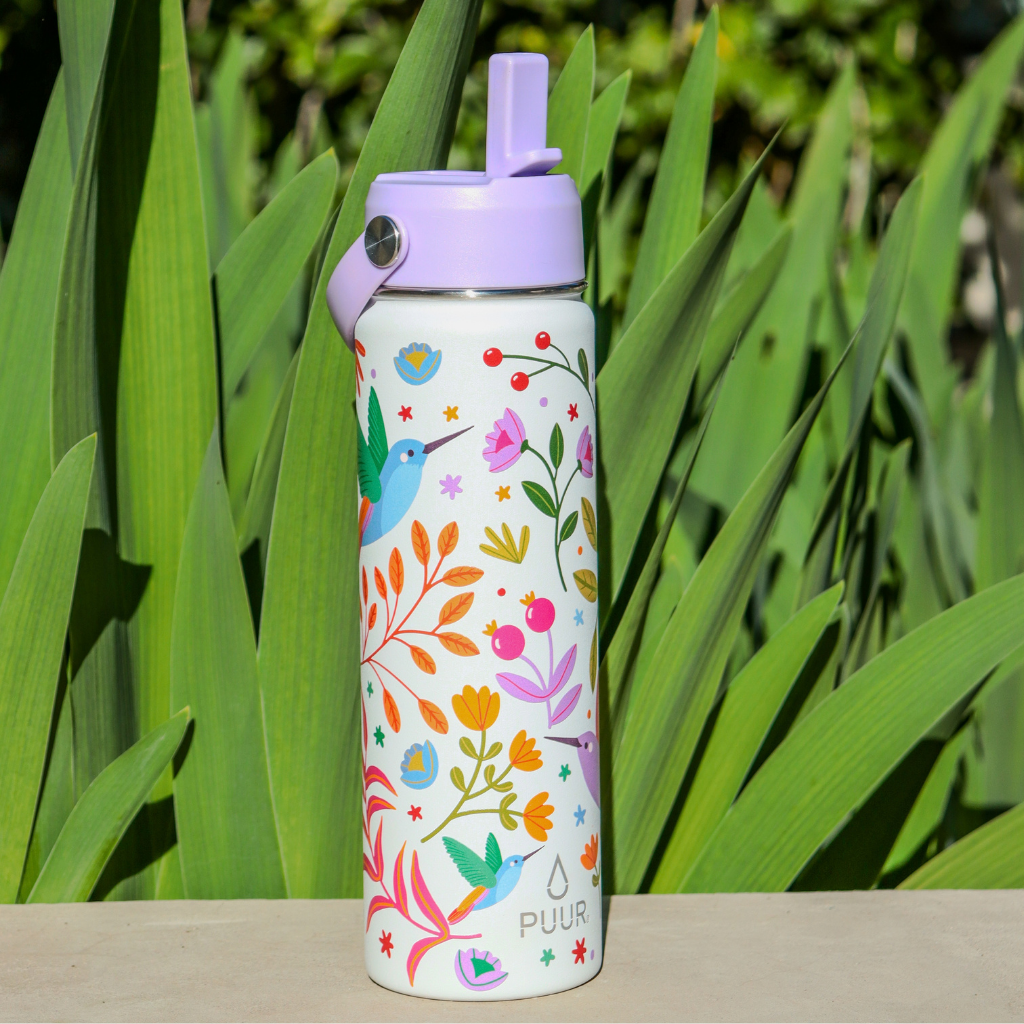 Botella Activa Natura Lila 660ml