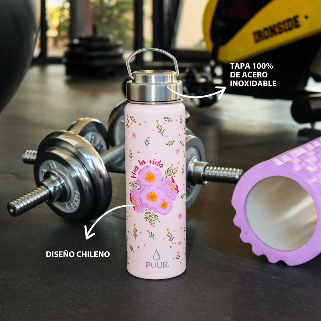 Botella Activa Viva La Vida 660 ml