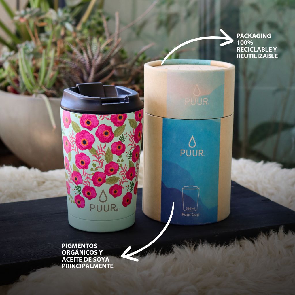 Mug Anémona Hermético 350 ml