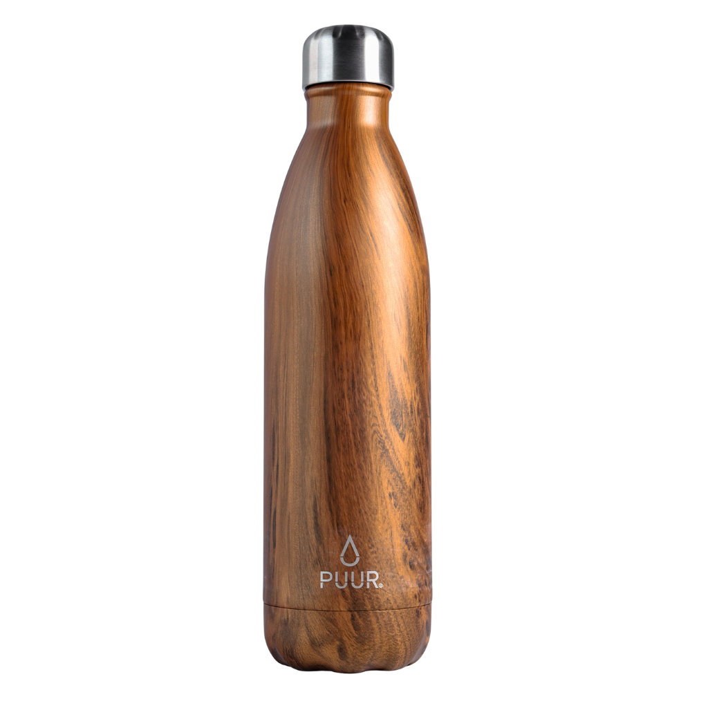Botella Térmica Puur Bottle Wood 750 ml