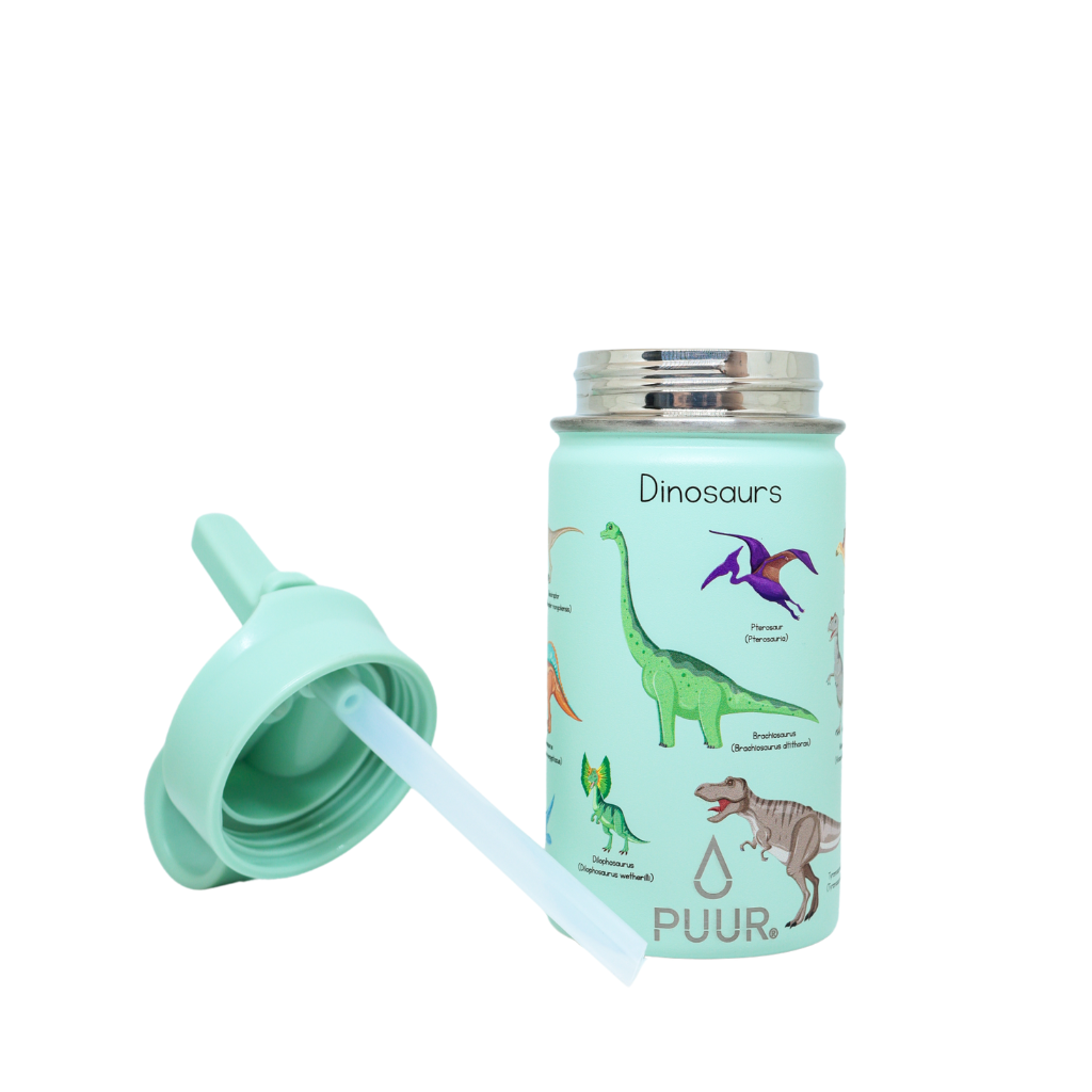 Botella Térmica Puur Bottle Dino 350 ml