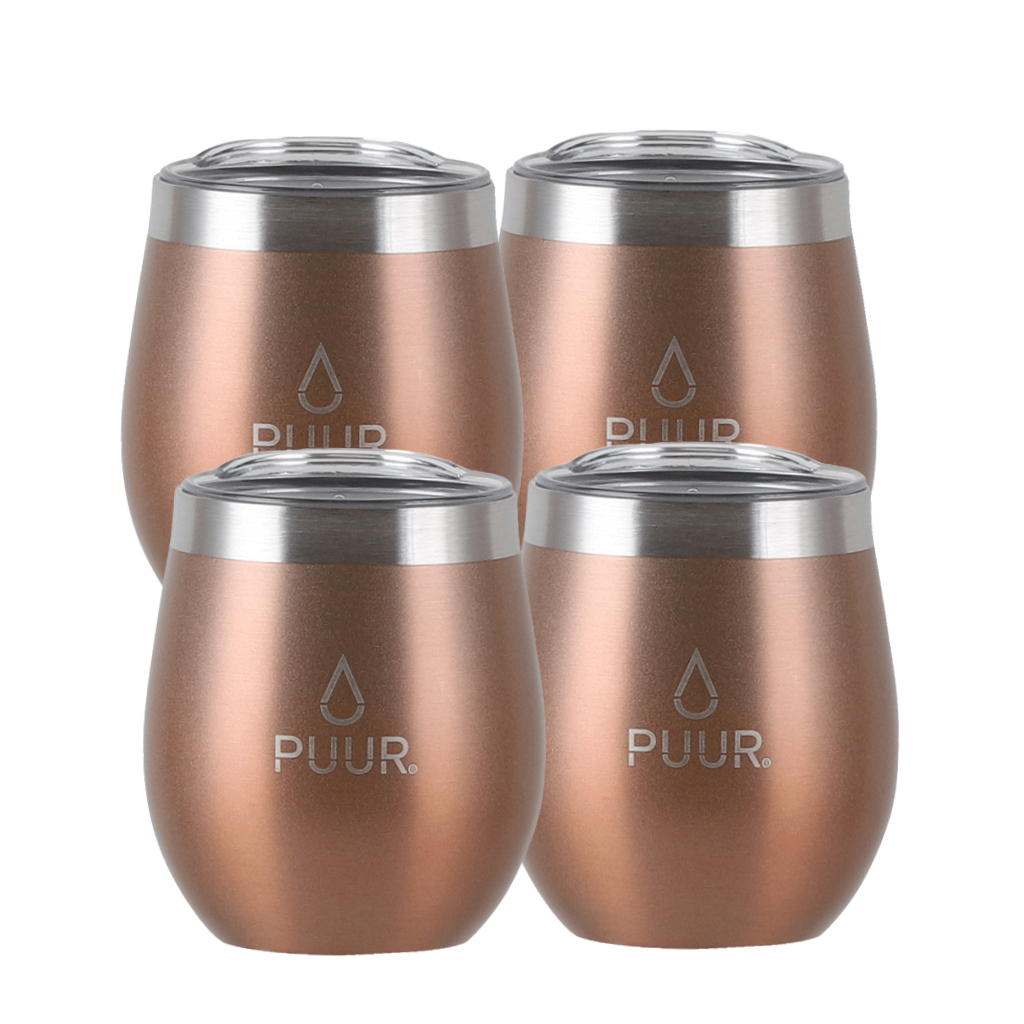 Pack de 4 Vasos Térmicos Puur Cup Atacama 240 ml
