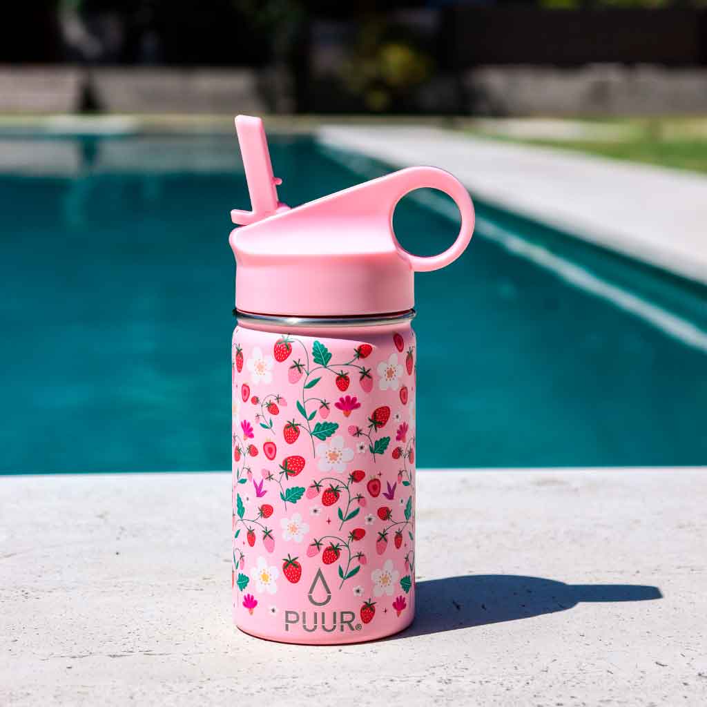 Botella Térmica Puur Bottle Strawberry 350 ml