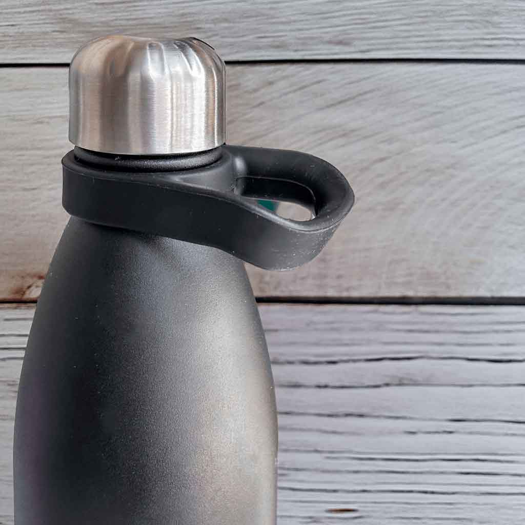 Pack Botella Térmica Puur de 750 ml y Gancho negro