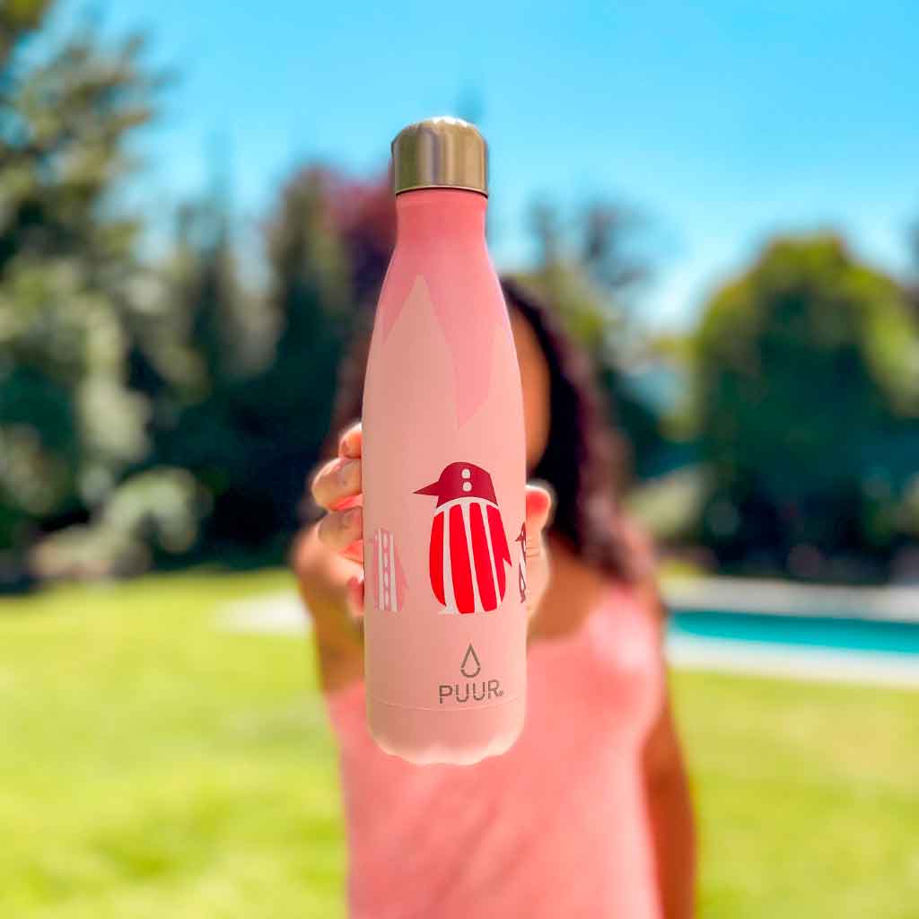 Botella Térmica Puur Bottle Pingüino 500 ml