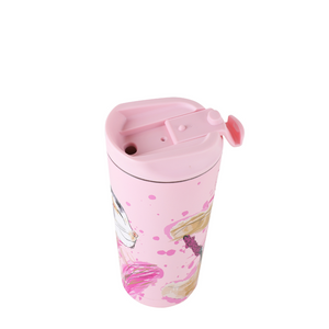 Vaso Térmico Puur Mug Cat Pink Hermético 470 ml