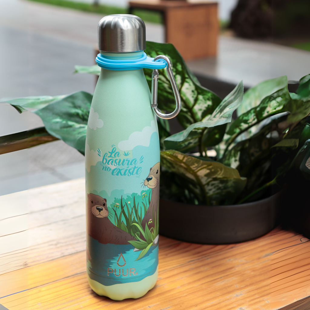 HOOK PATAGONIA COLOR AZUL GANCHO PARA BOTELLAS MARCA PUUR