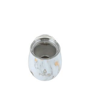 Vaso Térmico Puur Cup Gold Marble  240 ml