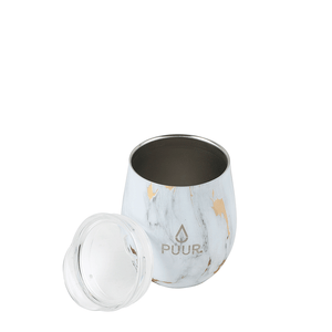 Vaso Térmico Puur Cup Gold Marble  240 ml