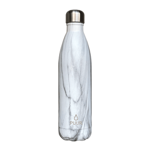 Botella Térmica Puur Bottle White Marble  750 ml